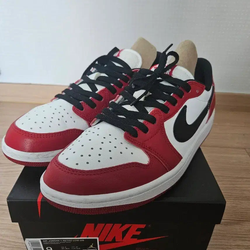 [BUNJANG] Air Jordan 1 Retro Low OG Chicago Red / [270] 조던 1 레트로 로우 OG 시카고 레드