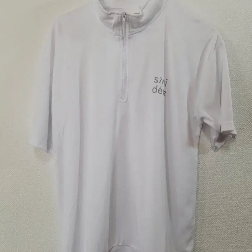 [BUNJANG] SMILEDEZ Short Sleeve Polo T-Shirt White / 스마이데즈 반팔 카라티 화이트