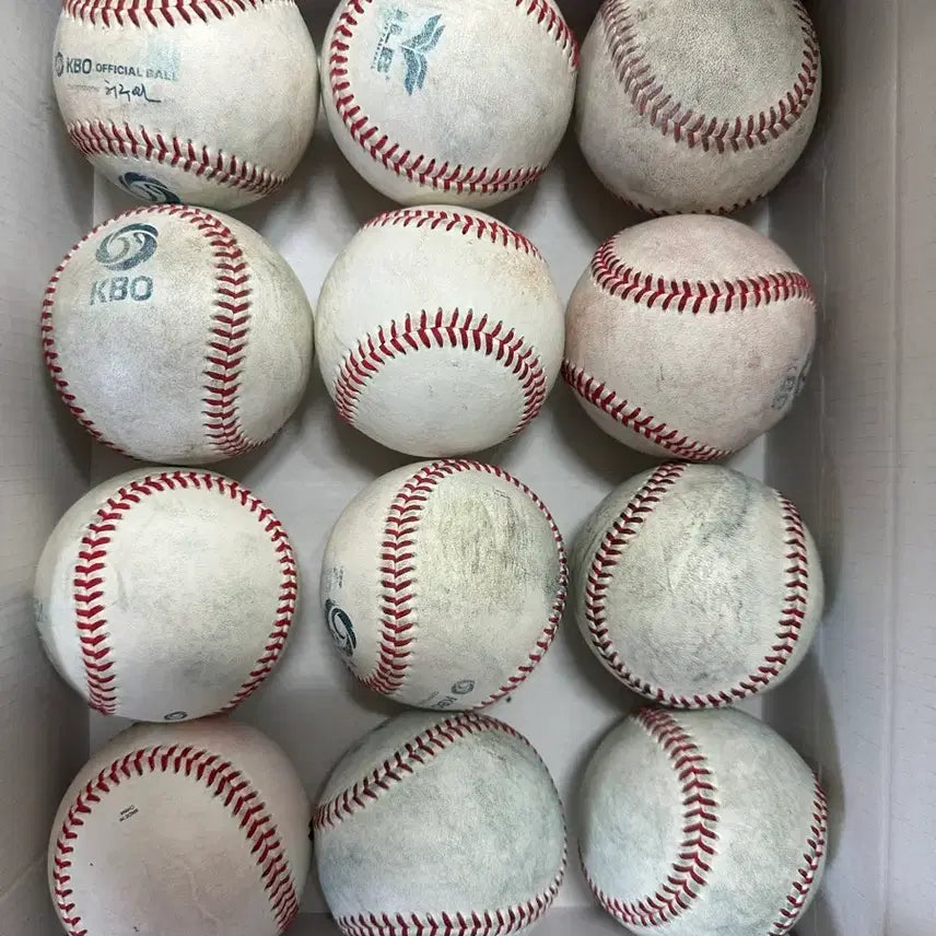 [BUNJANG] KBO Official Baseball 12-Ball Set / KBO 야구공
