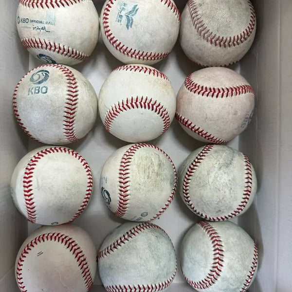 [BUNJANG] KBO Official Baseball 12-Ball Set / KBO 야구공