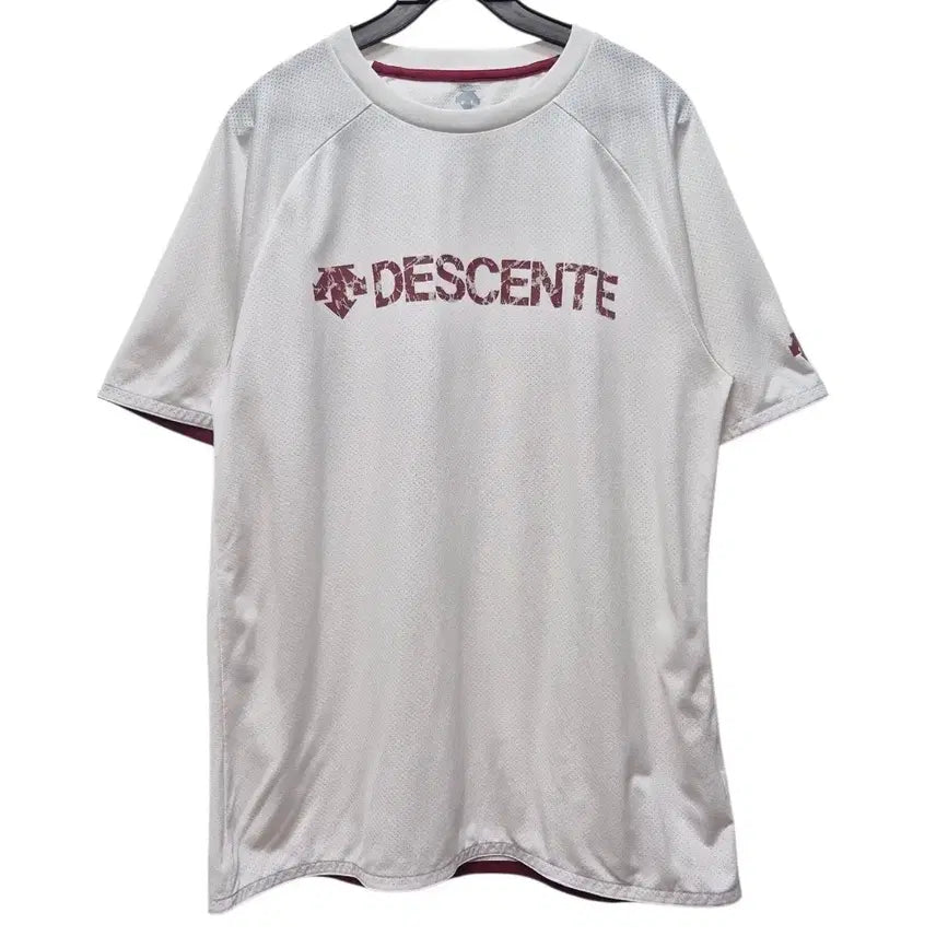 [BUNJANG] Descente Functional Short Sleeve T-Shirt / 데상트 기능성 반팔티
