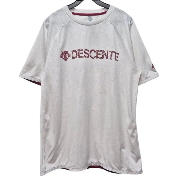 [BUNJANG] Descente Functional Short Sleeve T-Shirt / 데상트 기능성 반팔티