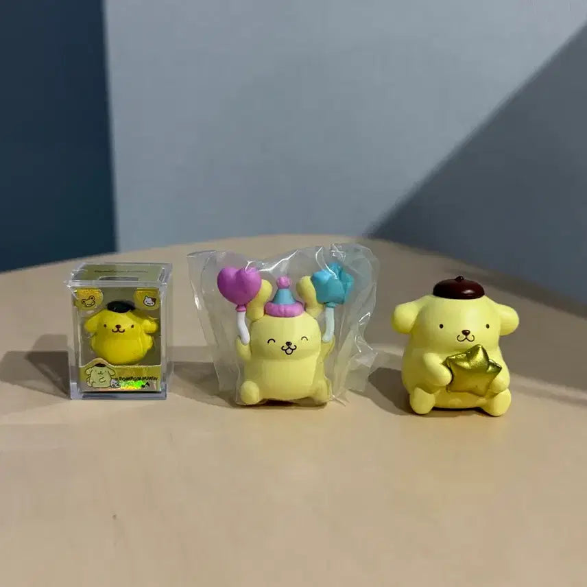 [BUNJANG] Sanrio Pompompurin Gachapon Figure Set (3 Types) / 폼폼푸린 가챠 피규어 3종