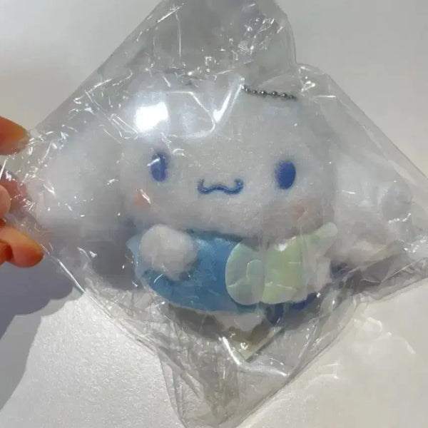 [BUNJANG] Sanrio Cinnamoroll Angel Ball Chain Charm Mascot / 산리오 시나모롤 볼체인 가챠 천사 엔젤 키링 마스코트