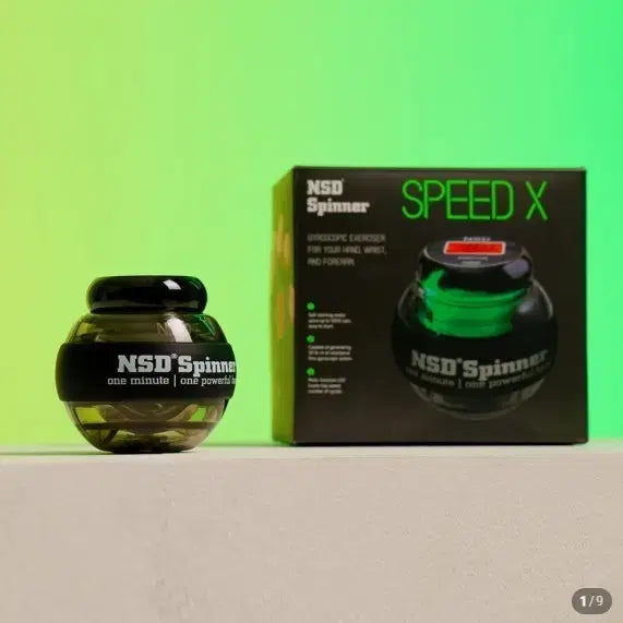 [BUNJANG] Speedx Electronic Gyro Ball Spinner Unsealed New Product / NSD스피너 스피드엑스 전자동 자이로볼 미개봉 새상품