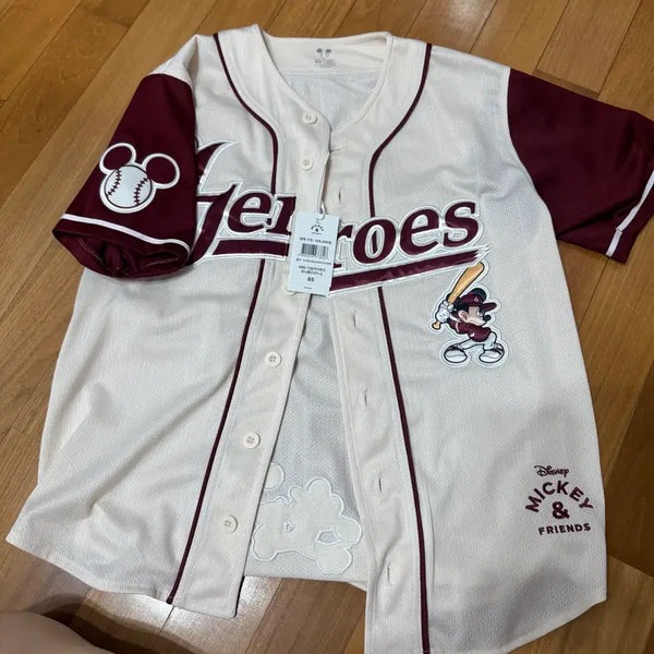 [BUNJANG] Kiwoom Heroes Disney Collaboration Baseball Jersey / kbo 키움히어로즈 디즈니 유니폼