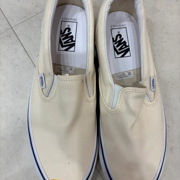 [BUNJANG] Vans Vault OG Classic Slip-On LX Classic White Shoes / 반스 볼트 OG 클래식 슬립온 LX 클래식 화이트 280