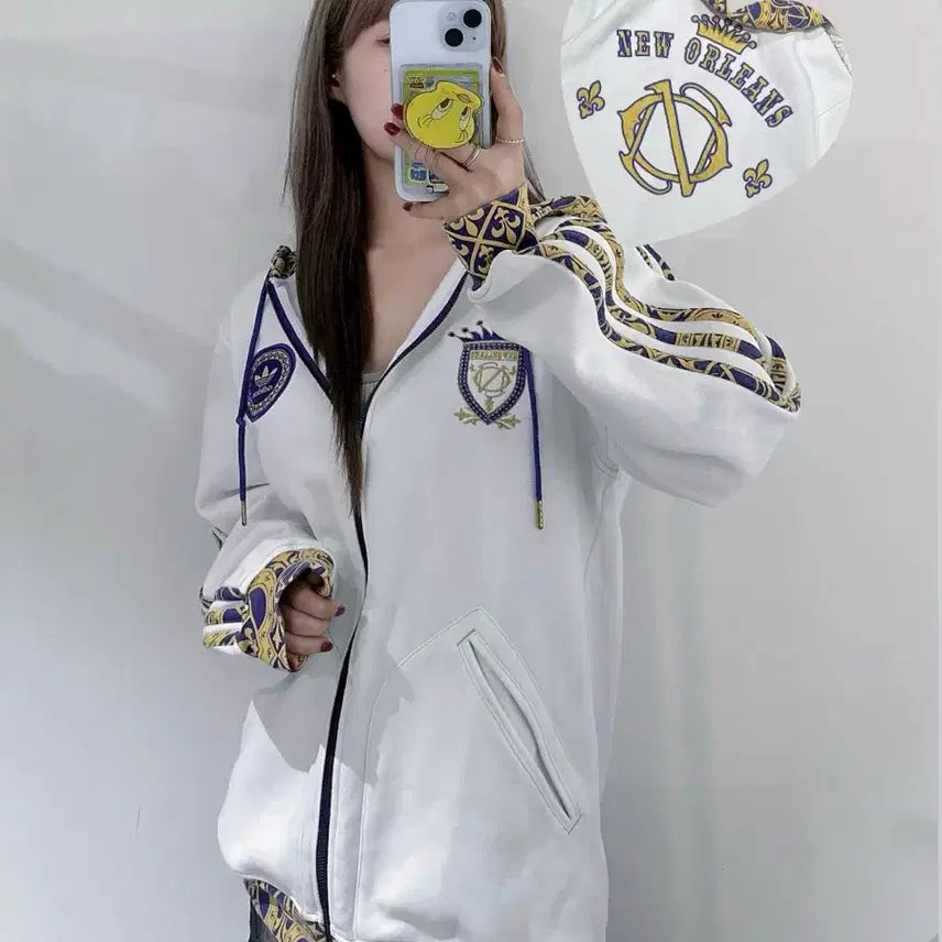 [BUNJANG] Adidas New Orleans Hoodie Zip-Up / 아디다스 뉴올리언스 후드집업