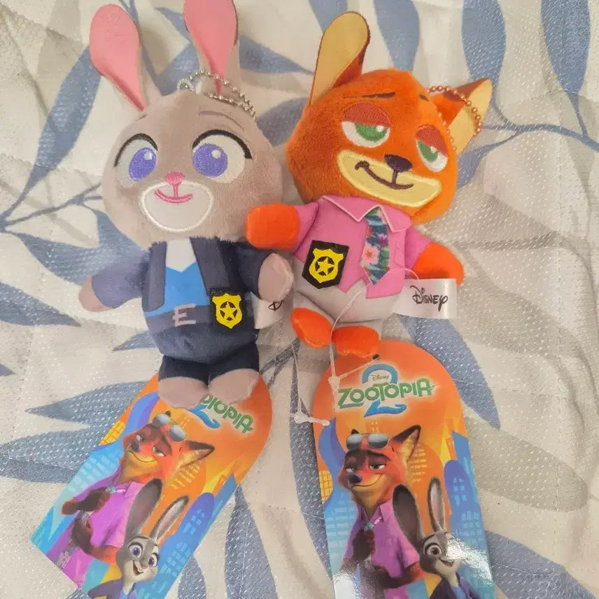 [BUNJANG] Zootopia Nick & Judy Plush Set / (일괄)쥬토피아 인형 닉 주디