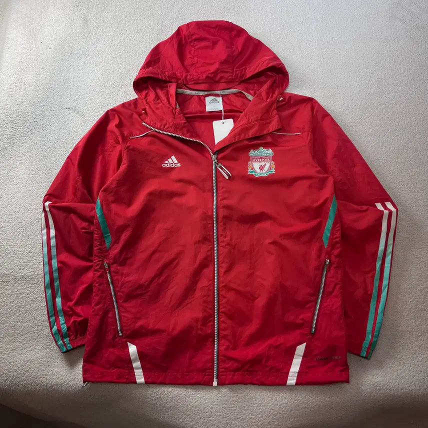 [BUNJANG] Adidas Liverpool 10-11 Windbreaker Jacket / 100 아디다스 리버풀 10-11 바람막이 자켓 #267