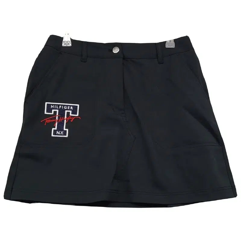 [BUNJANG] Tommy Hilfiger Black Mini Skirt - Size M / 타미힐피거 블랙 미니 스커트 M