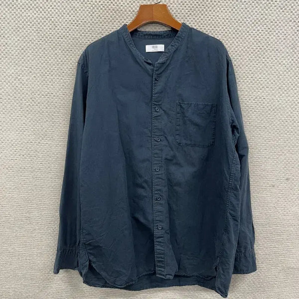 [BUNJANG] Uniqlo Linen Shirt XL / 유니클로 린넨 셔츠 XL H00018