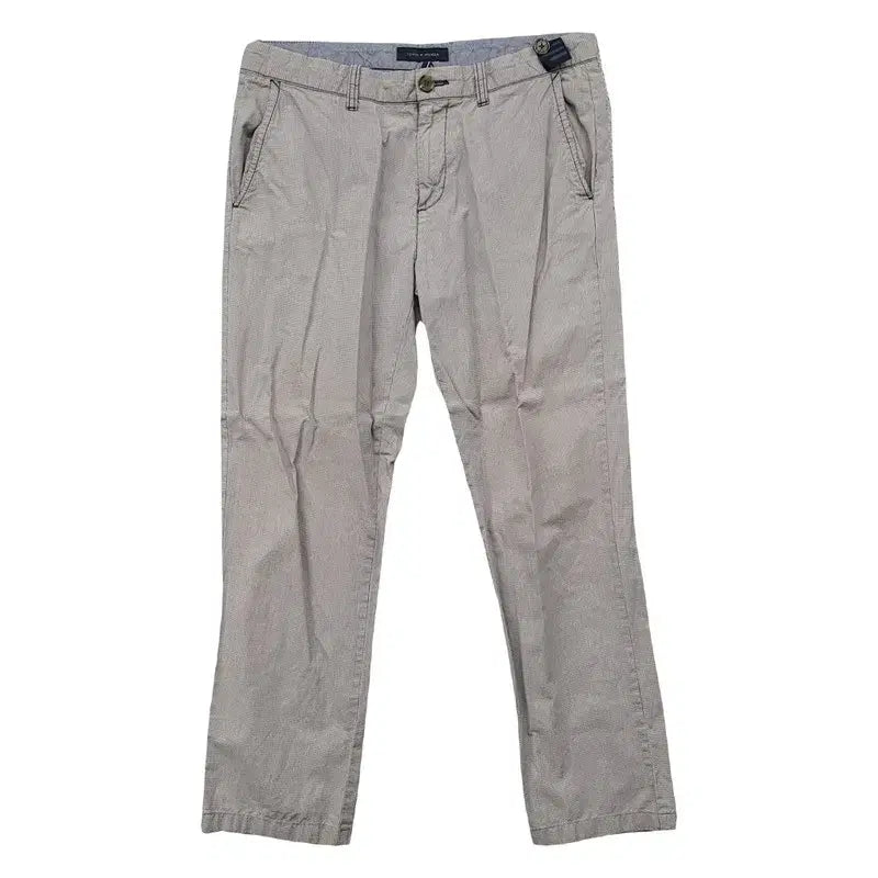 [BUNJANG] Tommy Hilfiger Grey Casual Cotton Pants / 타미힐피거 그레이 캐주얼 면바지 33/34