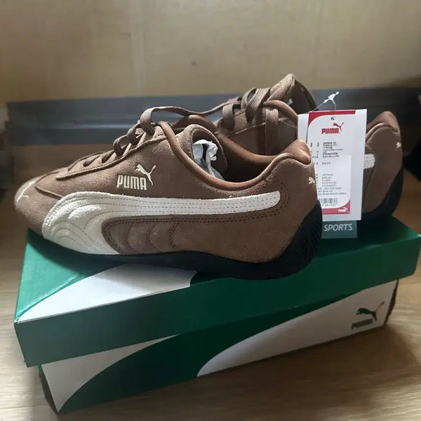 [BUNJANG] Puma Suede Sneakers Brown/White / 푸마 스웨이드 운동화 브라운/화이트