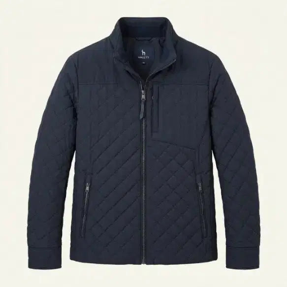[BUNJANG] Hazzys Navy Quilted Jacket Size 100 / 헤지스 네이비 퀼팅 자켓 100