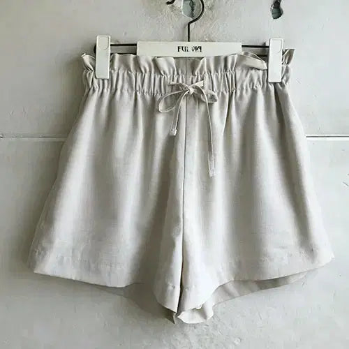 [BUNJANG] Beige Korean Made Band Shorts - Size 55 / 베이지 국산 밴드반바지 - 55/새거수준