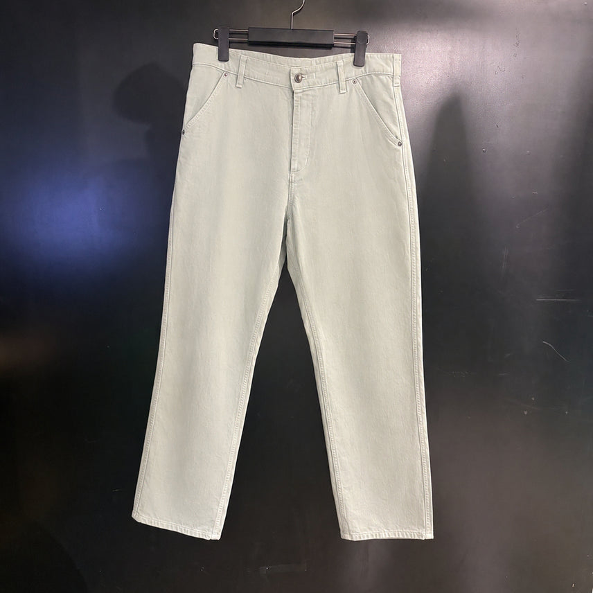 [BUNJANG] Jacquemus Light Green Denim Pants SS20 / 자크뮈스 라이트그린 데님팬츠 20SS