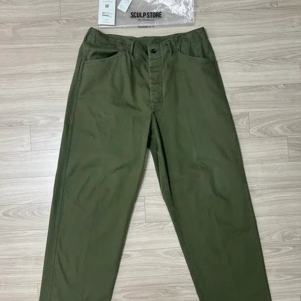 [BUNJANG] The Real McCoy's N-3 Herringbone Chino Pants Size 36 / 리얼맥코이 / N3 치노팬츠 / 36