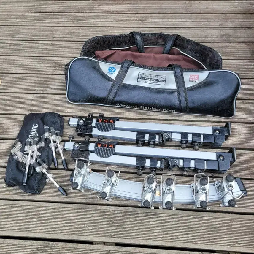 [BUNJANG] Woogyung Seopdari 6-Tier Fishing Rod Holder Set / 우경 섶다리셋트.6단