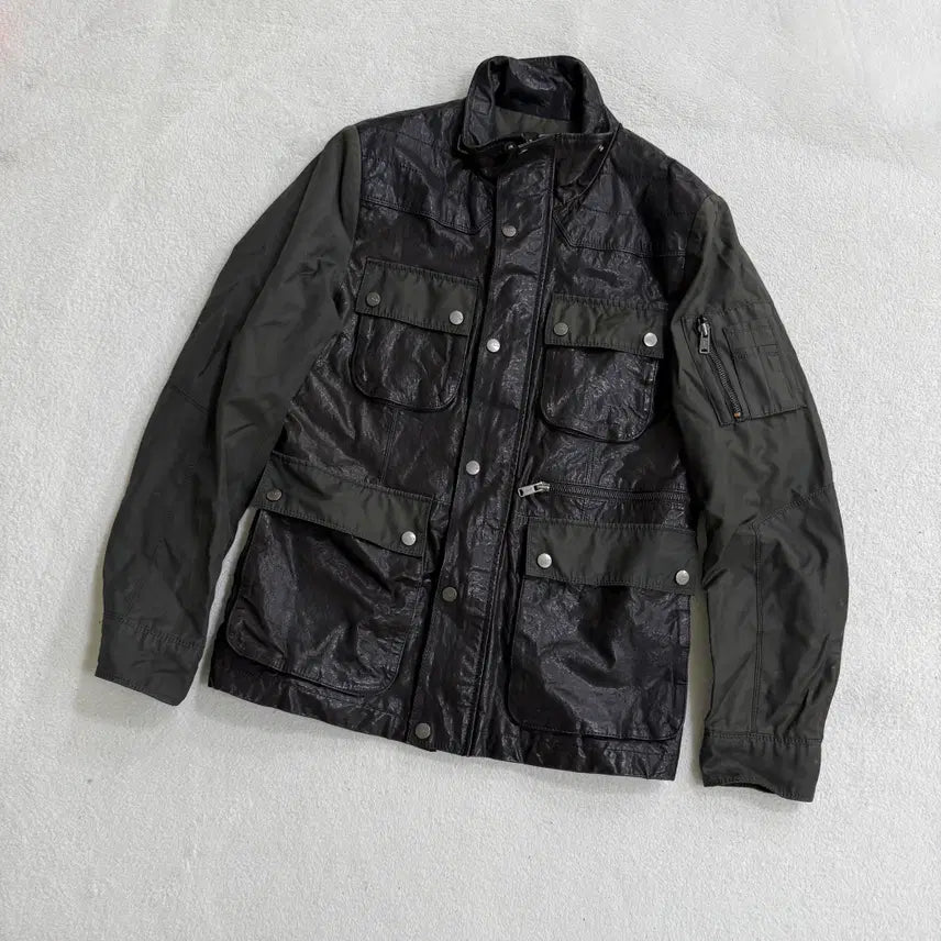 [BUNJANG] Tate Field Leather Jacket / 100 테이트 필드 가죽 자켓 0519T