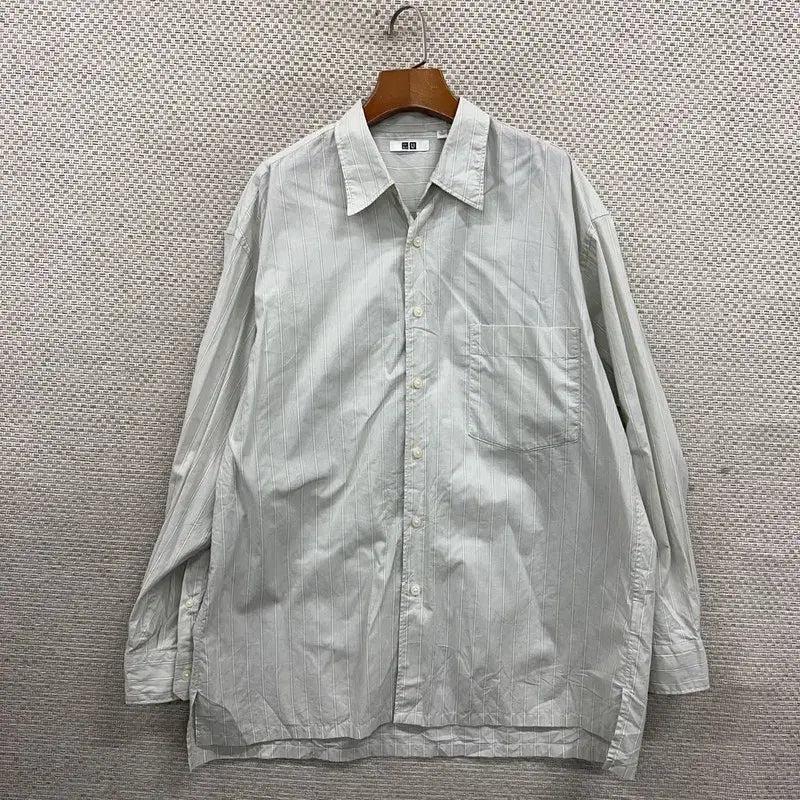 [BUNJANG] Uniqlo U Lemaire Shirt Size L / 유니클로 U 르메르 셔츠 L H00048