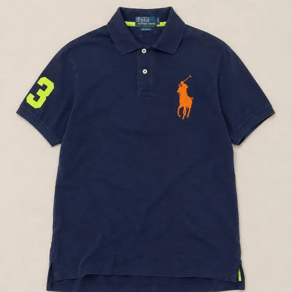 [BUNJANG] Polo Ralph Lauren Big Pony Navy PK T-Shirt / Polo 폴로 랄프로렌 빅포니 네이비 PK