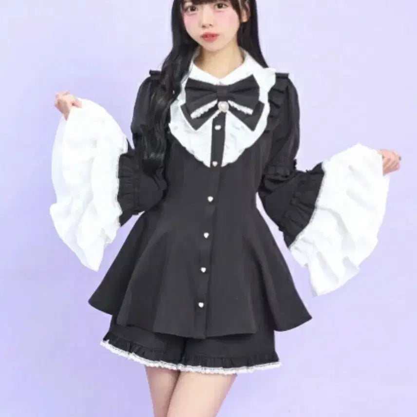 [BUNJANG] Secret Honey Frill Princess Style Set-up / 양산형지뢰계 시크릿허니프릴공주풍 셋업