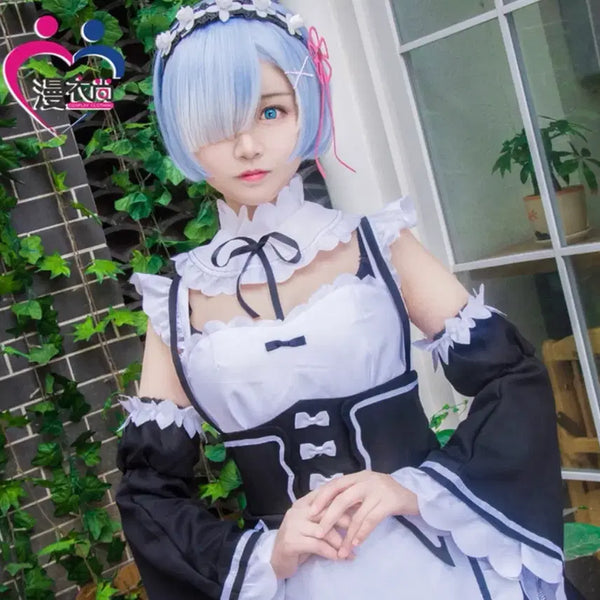 [BUNJANG] Rem Cosplay Costume Full Set (Size M) / 렘 코스프레 의상 풀셋 판매(직거래만)