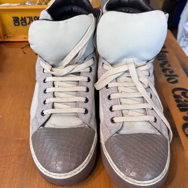 [BUNJANG] Lanvin High-top Sneakers UK 9 / 랑방 하이탑 uk9