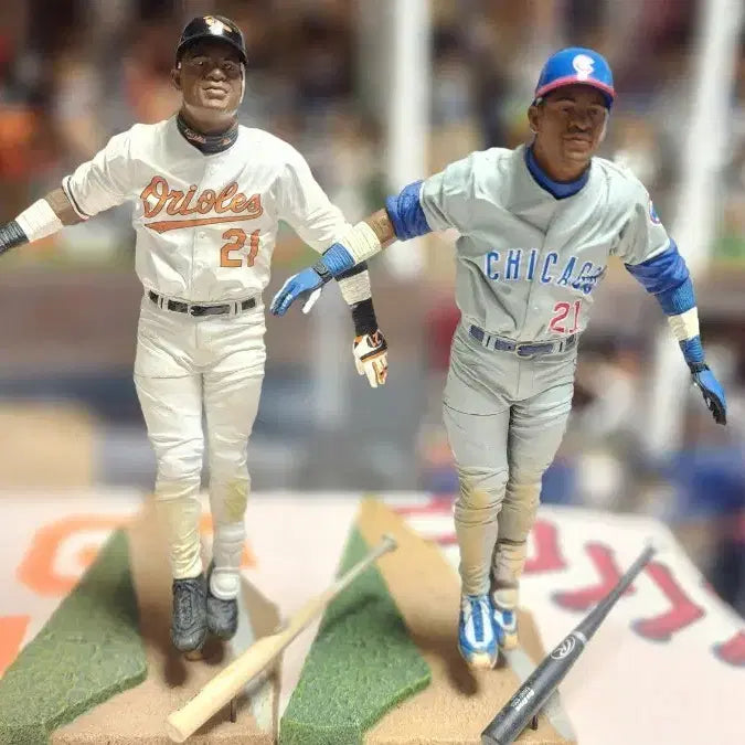 [BUNJANG] Sammy Sosa MLB Baseball Figure Bobblehead (Chicago Cubs, Baltimore Orioles) / 시카고 볼티모어 새미소사 맥팔레인 MLB 야구 피규어 버블헤드