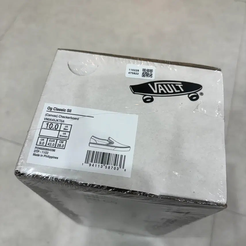 [BUNJANG] Vans Vault OG Classic Slip-On Checkerboard / 반스 볼트 신형 OG 클래식 슬립온 체커보드 280