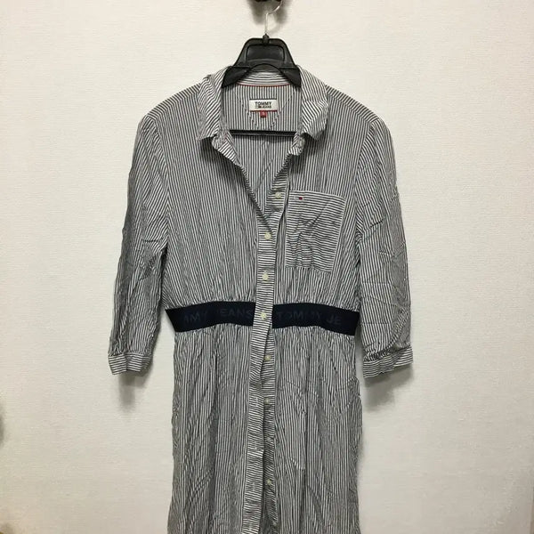 [BUNJANG] Tommy Hilfiger Striped Long Dress / 타미힐피거 스트라이프 롱원피스