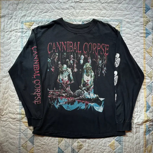 [BUNJANG] 00s Cannibal Corpse Long Sleeve T-Shirt / 00s CANNIBAL CORPSE Long Sleeve T Shirt