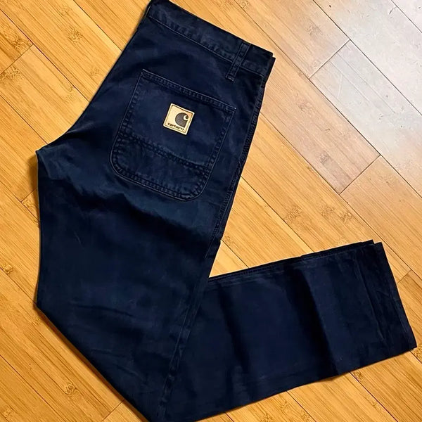 [BUNJANG] Carhartt Navy Cotton Pants 31x32 / 칼하트 네이비 코튼팬츠 31 X 32