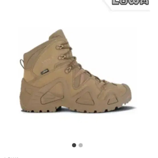 [BUNJANG] LOWA Zephyr GTX Mid TF Boots (Coyote) Tactical Boots / LOWA 로바 제피어 고어텍스 미드 TF 부츠 (코요테) 전술화