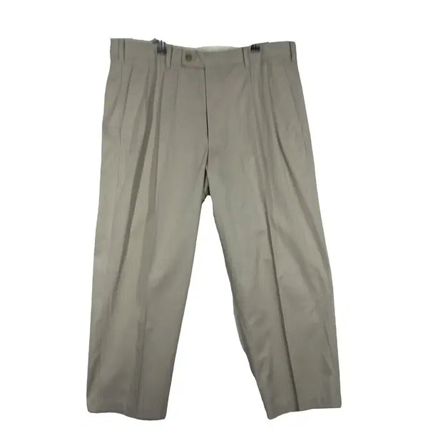 [BUNJANG] Uniqlo Two-Tuck Tapered Chino Pants Beige Cotton / 유니클로 투턱 테이퍼드 치노 팬츠 [M] 코튼 100% 유니클로/UNIQLO/치노팬츠/테이퍼드팬츠/투턱팬츠/베이지팬츠/남성팬츠/슬랙스팬츠/캐주얼팬츠/데일리룩/남성의류