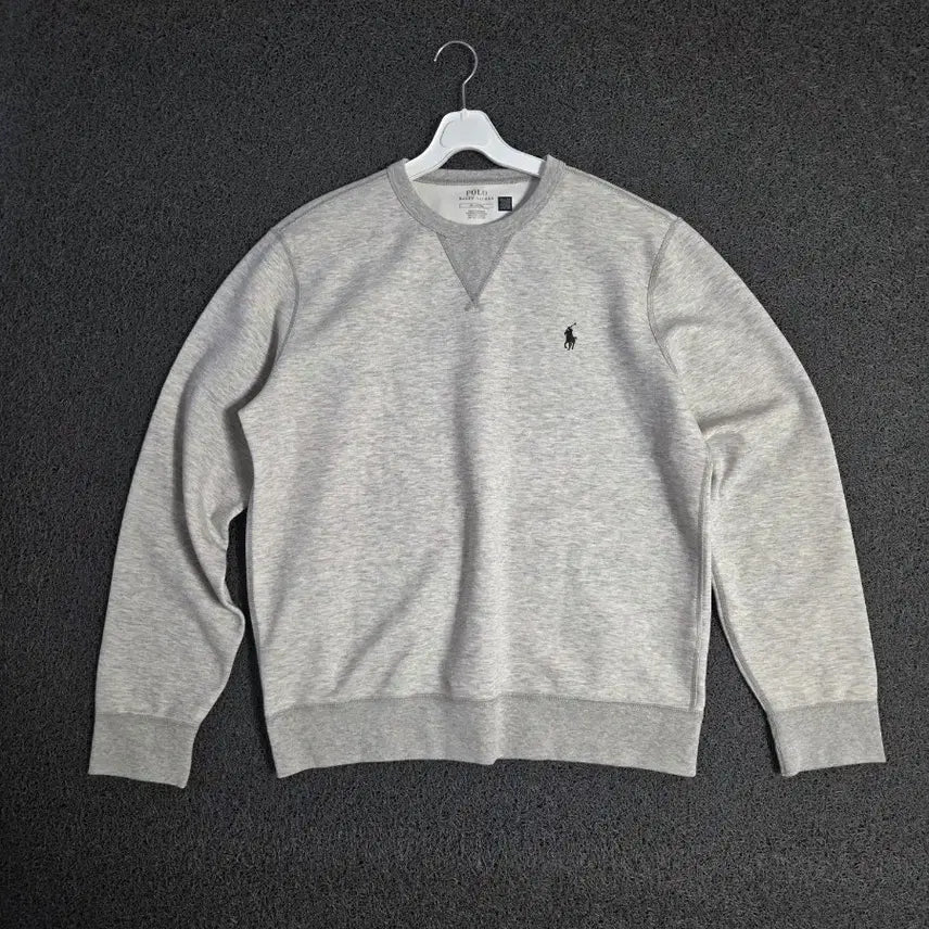 [BUNJANG] Polo Ralph Lauren New Pony Sweatshirt Grey / 폴로 랄프로렌 포니 신형 맨투맨 그레이