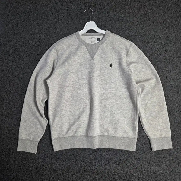 [BUNJANG] Polo Ralph Lauren New Pony Sweatshirt Grey / 폴로 랄프로렌 포니 신형 맨투맨 그레이