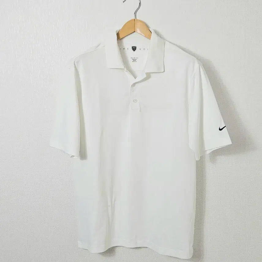 [BUNJANG] Nike Golf Dri-FIT UV Short Sleeve Polo Shirt - Size M (100) / 나이키 골프 반팔 카라티 드라이핏 UV 폴로 피케티 기능성 스우시 M 100
