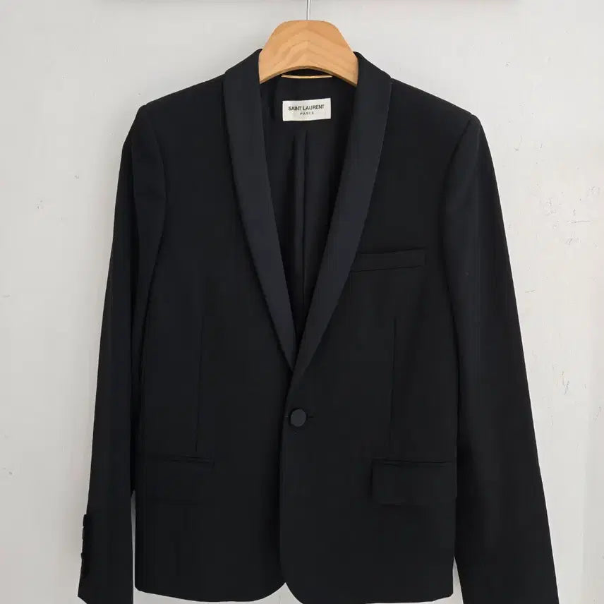 [BUNJANG] Saint Laurent Wool Jacket Black Size 36 / 생로랑 자켓
