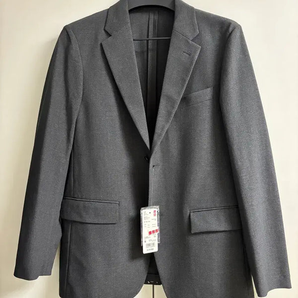 [BUNJANG] Uniqlo Gota Jacket Grey M / 유니클로 감탄 자켓 그레이 m