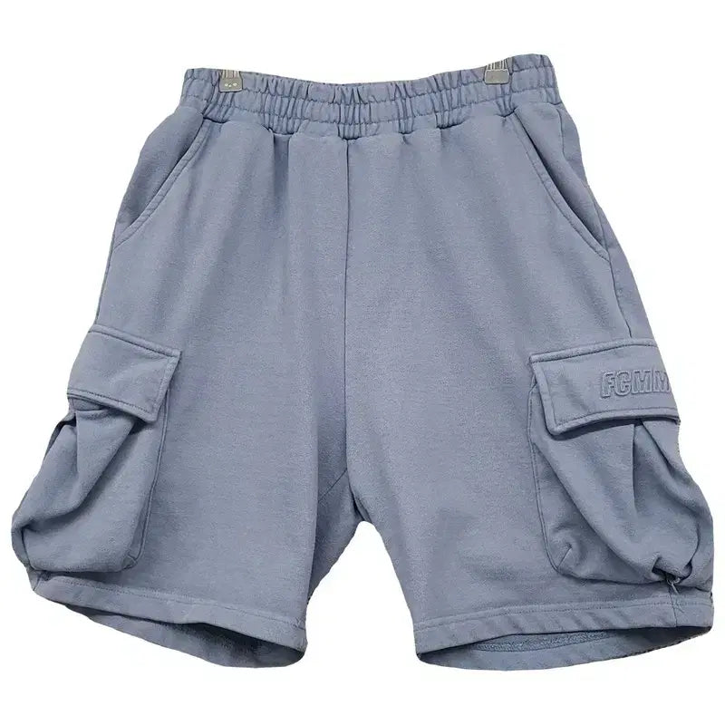 [BUNJANG] FCMM Light Blue Pocket Shorts - L / 에프씨엠엠 라이트 블루 포켓 반바지 L