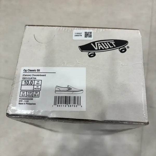 [BUNJANG] Vans Vault OG Classic Slip-On Checkerboard / 반스 볼트 신형 OG 클래식 슬립온 체커보드 280