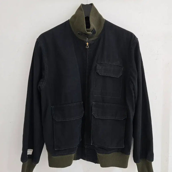[BUNJANG] Full Count Cotton Jacket Navy & Khaki Size 36 / 풀 카운트 자켓