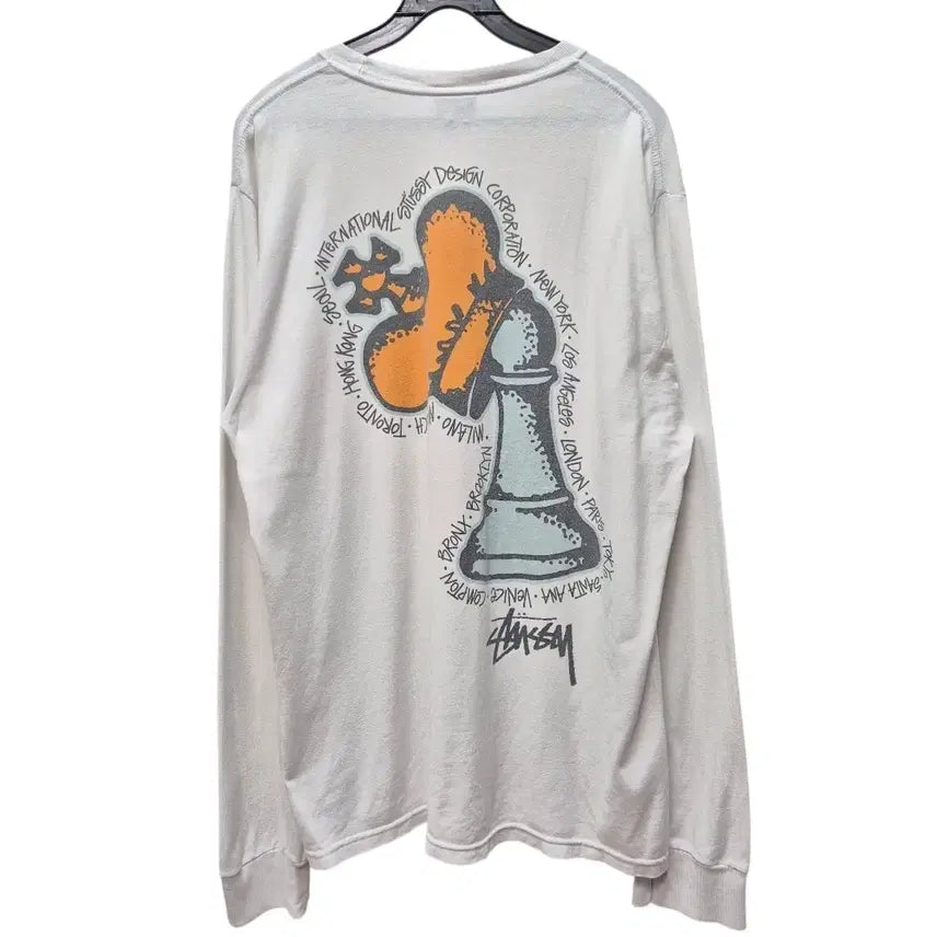 [BUNJANG] Stussy Long Sleeve T-Shirt / 스투시 롱슬리브