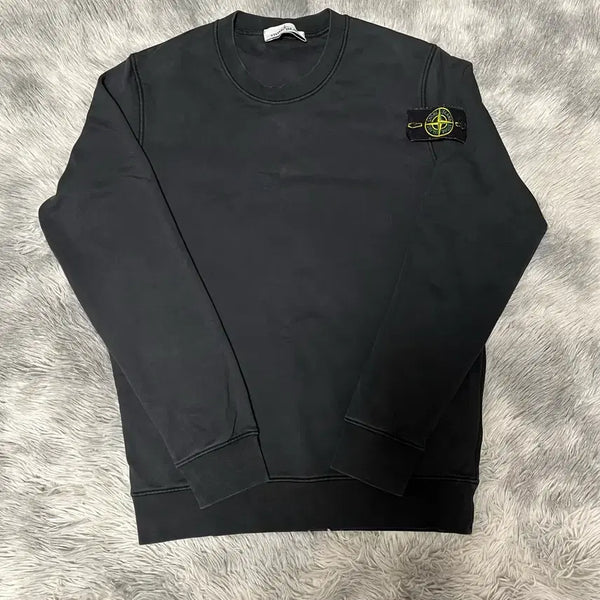 [BUNJANG] Stone Island Crewneck Sweatshirt L Black / [21ss/Lsize] 스톤아일랜드 맨투맨