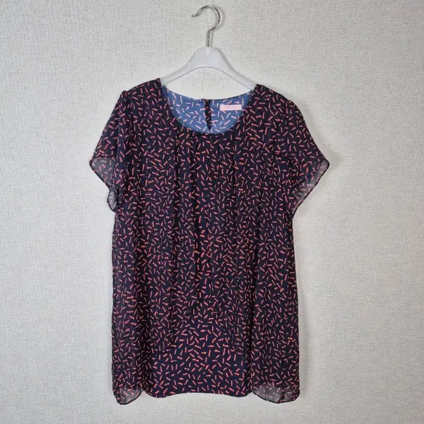 [BUNJANG] Olivia Hasler Pattern Blouse / (#100)올리비아하슬러 패턴 블라우스