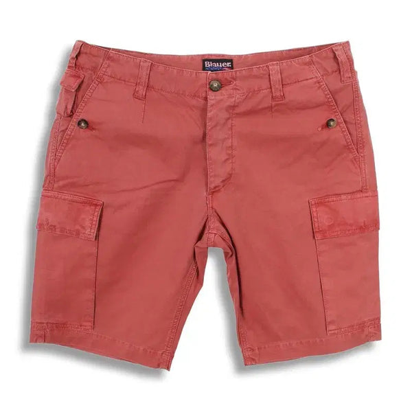 [BUNJANG] Blauer Men's Cotton Washed Cargo Half Shorts (Size 32) / 블라우어 (MEN - 32) 코튼 카고 워싱 하프 쇼츠