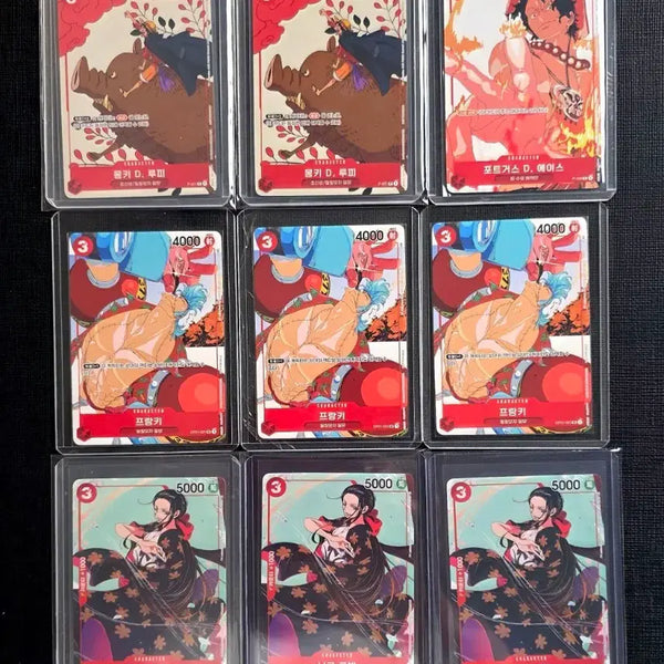 [BUNJANG] One Piece Card Game Flower Battle Cards (Korean Edition) / 원피스 카드 꽃싸움 카드 (한글판)