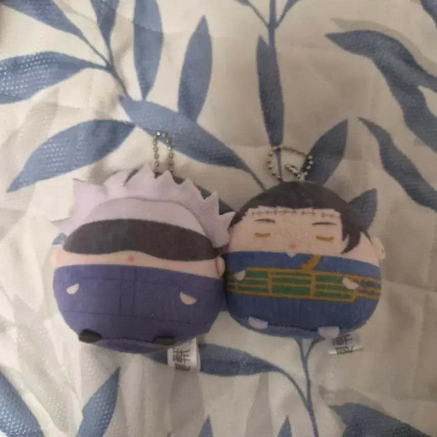 [BUNJANG] FuwaKuji Prize E Gojo Satoru, Geto Suguru (Kenzaku) Plush Charm / 후와쿠지 e상 고죠 사토루 게토 스구루(켄자쿠)